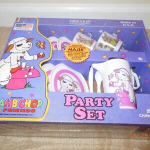 SEALED Lamb Chop & Friends PARTY SET MAJIK Watch Me Change Colors Chilton Toys
